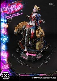 Cyberpunk Harley Quinn Deluxe Batman Ultimate Premium Masterline Series 1/4 Statue by Prime 1 Studio