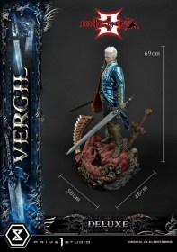 Vergil Deluxe Bonus Version Devil May Cry 3 Ultimate Premium Masterline Series 1/4 Statue by Prime 1 Studio