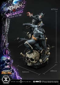 Batman VS Batman Who Laughs Deluxe Version Dark Nights Metal Ultimate Premium Masterline Series 1/4 Statue by Prime 1 Studio