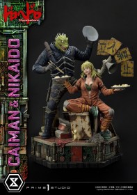 Caiman & Nikaido Dorohedoro 1/4 Statue by Prime 1 Studio