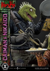 Caiman & Nikaido Dorohedoro 1/4 Statue by Prime 1 Studio