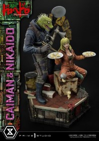 Caiman & Nikaido Dorohedoro 1/4 Statue by Prime 1 Studio