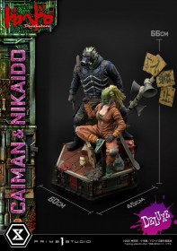 Caiman & Nikaido Deluxe Version Dorohedoro 1/4 Statue by Prime 1 Studio