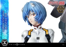 Rei Ayanami Bonus Version Rebuild of Evangelion 1/4 Statue by Prime 1 Studio