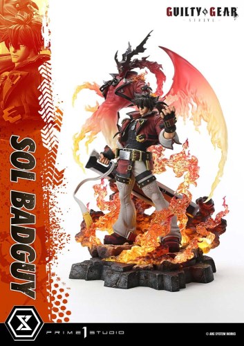 Sol Badguy Bonus Version Guilty Gear Strive 1/4 Statue by Prime 1 Studio
