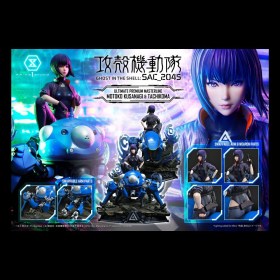 Motoko Kusanagi and Tachikoma (Bonus Version) Ghost in the Shell SAC_2045 Statue 1/4 by Prime 1 Studio