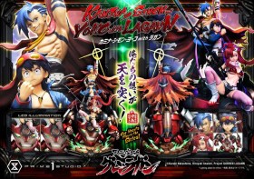 Kamina, Simon & Yoko with Lagann Gurren Lagann 1/4 Statue by Prime 1 Studio