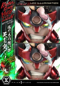Kamina, Simon & Yoko with Lagann Deluxe Gurren Lagann 1/4 Statue by Prime 1 Studio