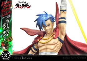 Kamina, Simon & Yoko with Lagann Gurren Lagann 1/4 Statue by Prime 1 Studio