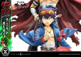 Kamina, Simon & Yoko with Lagann Gurren Lagann 1/4 Statue by Prime 1 Studio