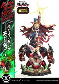 Kamina, Simon & Yoko with Lagann Deluxe Bonus Gurren Lagann 1/4 Statue by Prime 1 Studio