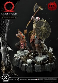 Kratos and Atreus in the Valkyrie (Deluxe Version) God of War Premium Masterline Series 1/4 Statue by Prime 1 Studio