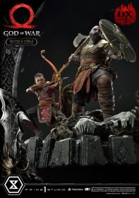 Kratos and Atreus in the Valkyrie (Deluxe Version) God of War Premium Masterline Series 1/4 Statue by Prime 1 Studio