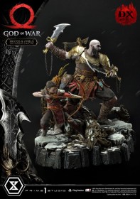 Kratos and Atreus in the Valkyrie (Deluxe Version) God of War Premium Masterline Series 1/4 Statue by Prime 1 Studio