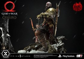 Kratos and Atreus in the Valkyrie (Deluxe Version) God of War Premium Masterline Series 1/4 Statue by Prime 1 Studio