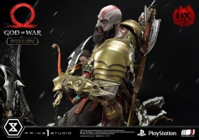 Kratos and Atreus in the Valkyrie (Deluxe Version) God of War Premium Masterline Series 1/4 Statue by Prime 1 Studio