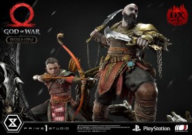 Kratos and Atreus in the Valkyrie (Deluxe Version) God of War Premium Masterline Series 1/4 Statue by Prime 1 Studio