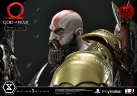 Kratos and Atreus in the Valkyrie (Deluxe Version) God of War Premium Masterline Series 1/4 Statue by Prime 1 Studio