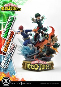 Midoriya, Bakugo & Todoroki My Hero Academia 1/4 Statue by Prime 1 Studio