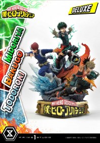 Midoriya, Bakugo & Todoroki Deluxe Bonus Version My Hero Academia 1/4 Statue by Prime 1 Studio