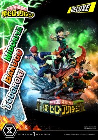 Midoriya, Bakugo & Todoroki Deluxe Bonus Version My Hero Academia 1/4 Statue by Prime 1 Studio