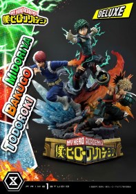 Midoriya, Bakugo & Todoroki Deluxe Bonus Version My Hero Academia 1/4 Statue by Prime 1 Studio