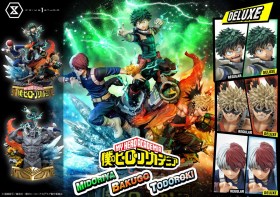 Midoriya, Bakugo & Todoroki Deluxe Bonus Version My Hero Academia 1/4 Statue by Prime 1 Studio