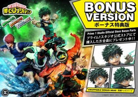 Midoriya, Bakugo & Todoroki Deluxe Bonus Version My Hero Academia 1/4 Statue by Prime 1 Studio