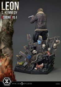 Leon S. Kennedy Bonus Ver. Resident Evil 4 Statue 1/4 Scale by Prime 1 Studio