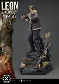 Leon S. Kennedy Bonus Ver. Resident Evil 4 Statue 1/4 Scale by Prime 1 Studio