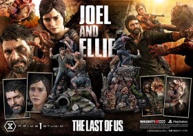 Joel & Ellie Deluxe Version The Last of Us Part I Ultimate Premium Masterline Series 1/4 Statue by Prime 1 Studio