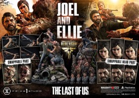 Joel & Ellie Deluxe Version The Last of Us Part I Ultimate Premium Masterline Series 1/4 Statue by Prime 1 Studio