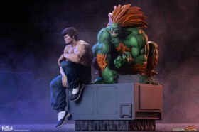 Blanka & Fei Long Street Fighter PVC 1/10 Statues by PCS