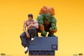 Blanka & Fei Long Street Fighter PVC 1/10 Statues by PCS