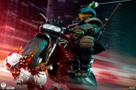 The Last Ronin On Bike Teenage Mutant Ninja Turtles 1/4 Statue by PCS