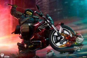 The Last Ronin On Bike Teenage Mutant Ninja Turtles 1/4 Statue by PCS