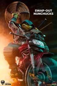 The Last Ronin On Bike Teenage Mutant Ninja Turtles 1/4 Statue by PCS