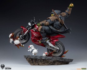 The Last Ronin On Bike Teenage Mutant Ninja Turtles 1/4 Statue by PCS