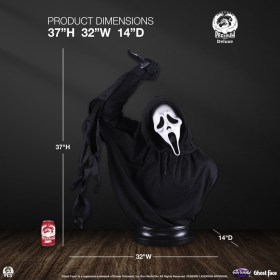 Ghost Face Deluxe Edition Life-Size Bust by PCS