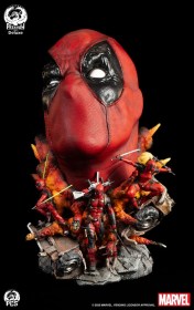 Deadpool Deluxe Marvel Fine Art Bust by PCS