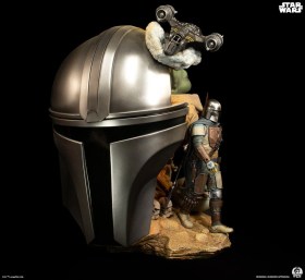 The Mandalorian Star Wars Fine Art Bust by PCS