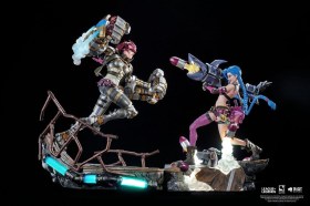 Vi & Jinx Bundle League of Legends 1/6 Statues by Pure Arts