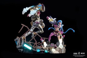 Vi & Jinx Bundle League of Legends 1/6 Statues by Pure Arts
