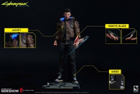 V Male Cyberpunk 2077 Action Figure by Pure Arts