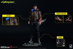 V Male Cyberpunk 2077 Action Figure by Pure Arts