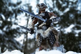 Dragonborn Deluxe Edition The Elder Scrolls V Skyrim 1/6 Action Figure by Pure Arts