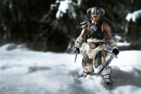 Dragonborn Deluxe Edition The Elder Scrolls V Skyrim 1/6 Action Figure by Pure Arts