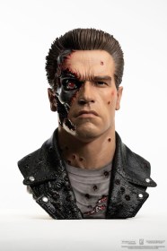 T-800 Model 101 Battle Damaged Terminator 2 Scale 1/1 Art Mask by Pure Arts