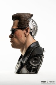 T-800 Model 101 Battle Damaged Terminator 2 Scale 1/1 Art Mask by Pure Arts