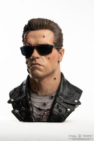 T-800 Model 101 Battle Damaged Terminator 2 Scale 1/1 Art Mask by Pure Arts